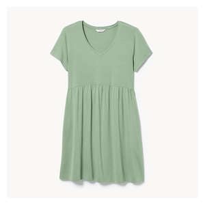Mini T-Shirt Dress - Light Green