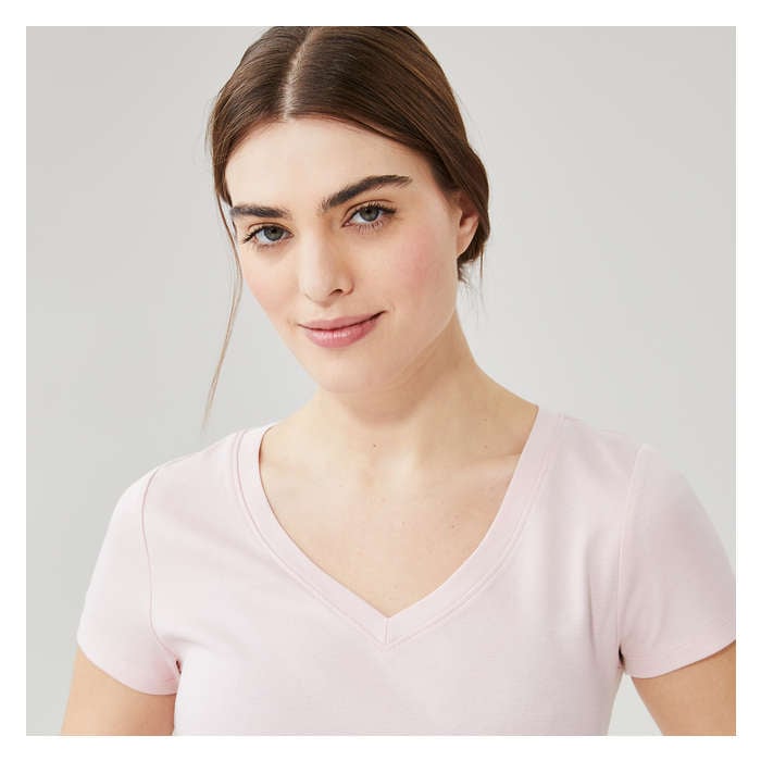 Women's Organic Cotton Essential V-Neck T-Shirt