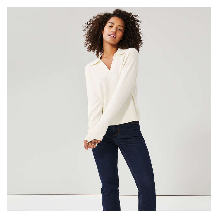 Women's Collared Pullover
