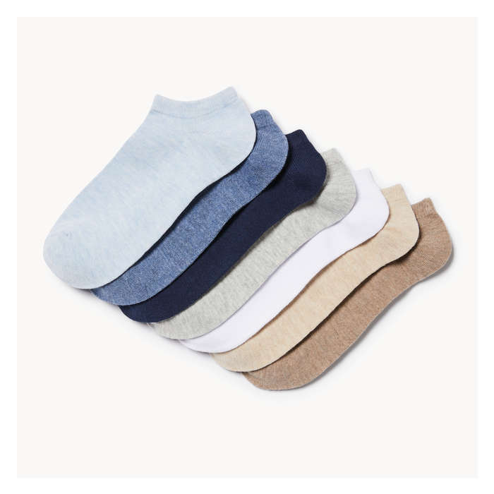 Women's 7 Pack Low-Cut Socks - Multi