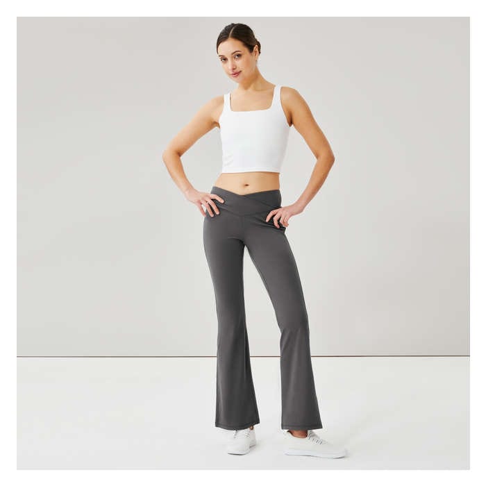Women's Active Balance Slit Flare Legging