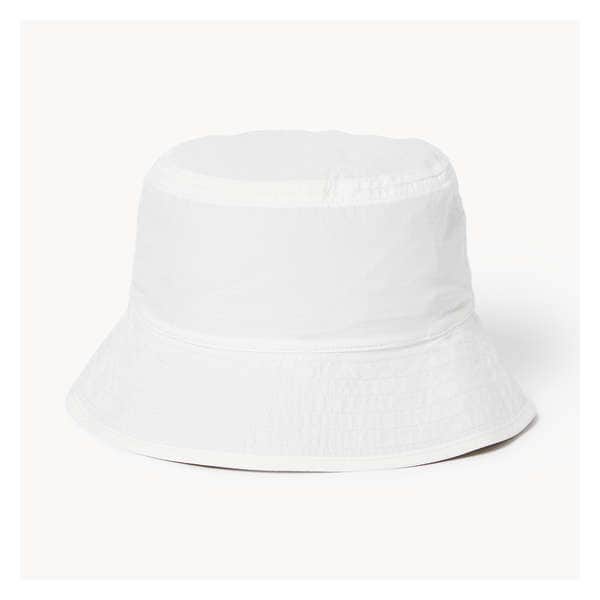 Reversible Bucket Hat - White