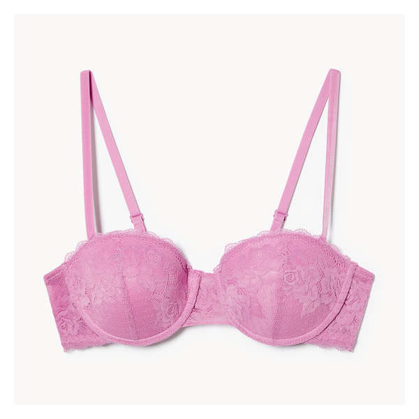 Lace Balconet Bra - Mauve