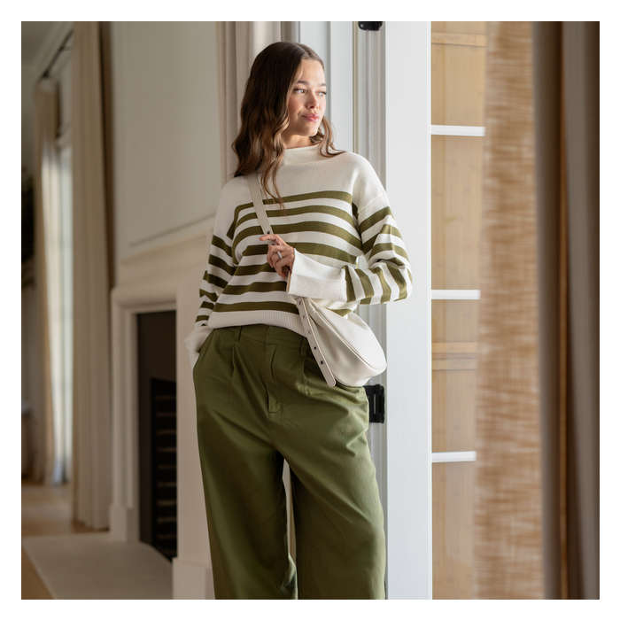 Women's Stripe Pullover
