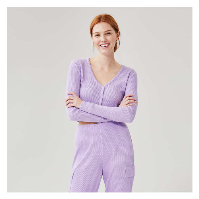 Women's Crop Sleep Cardigan