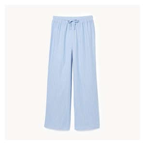 Gauze Pajama Pant - Light Blue