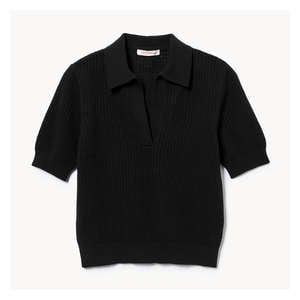 Short Sleeve Pullover - JF Black