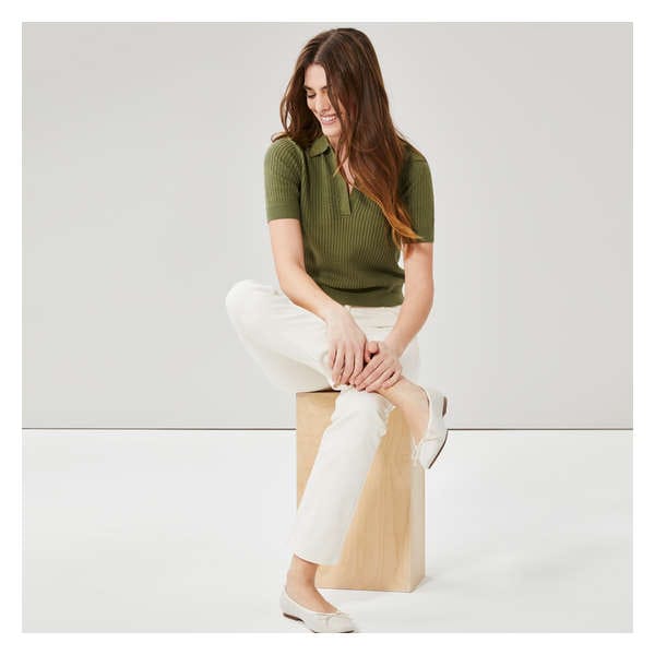 Short Sleeve Pullover - Olive