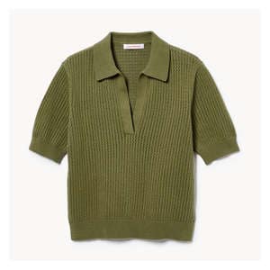 Short Sleeve Pullover - Olive
