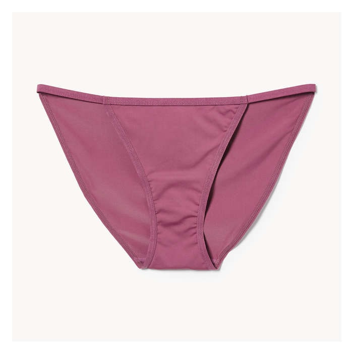 Women's String Bikini - Burgundy