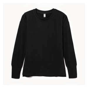 Active Terry Pullover - Black