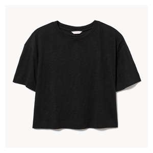 Boxy Fit T-Shirt - JF Black