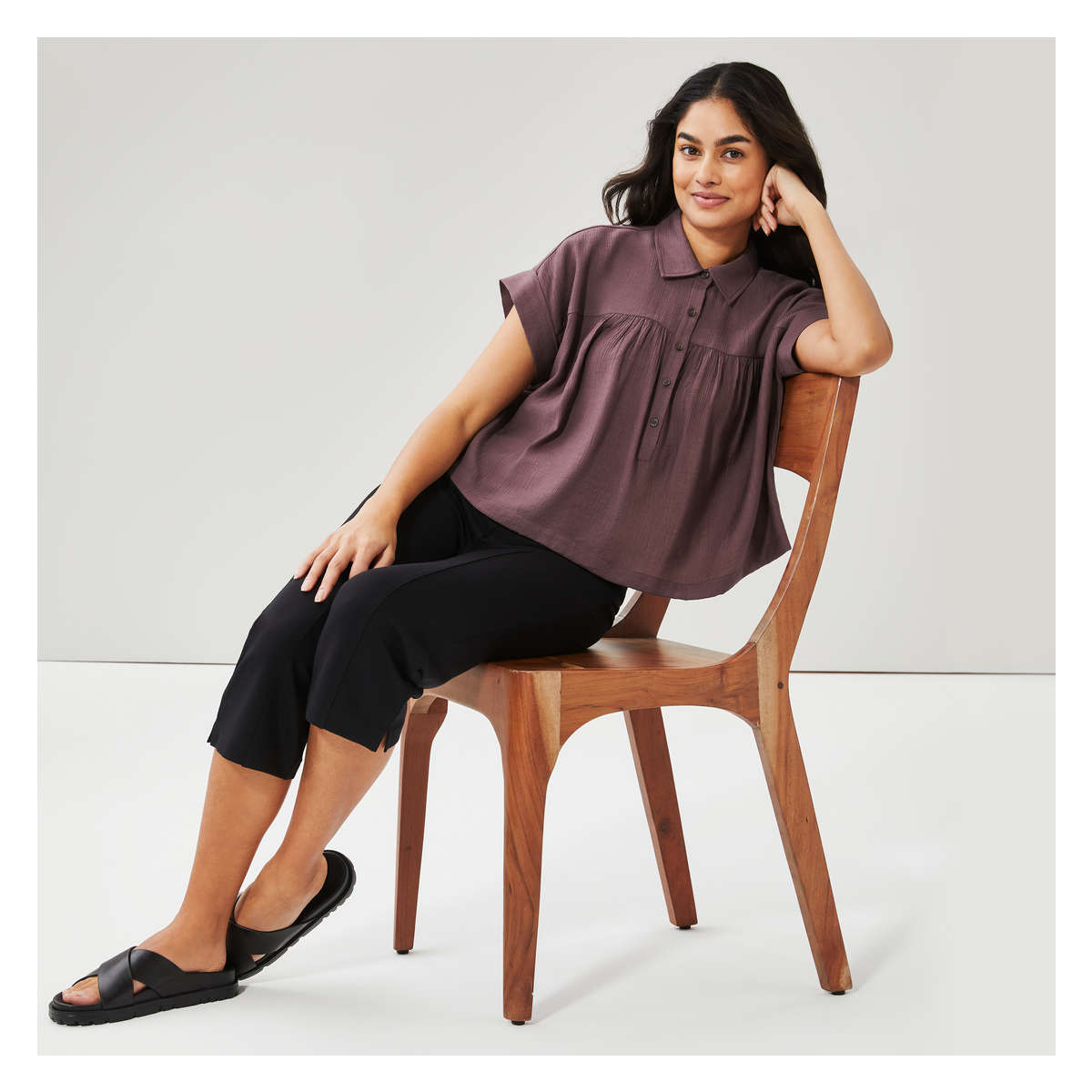 Shirred Shirt