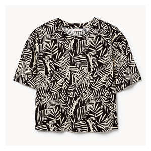 Boxy Fit T-Shirt - Black
