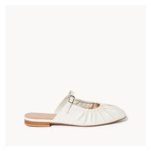 Scrunch Mules - Cream