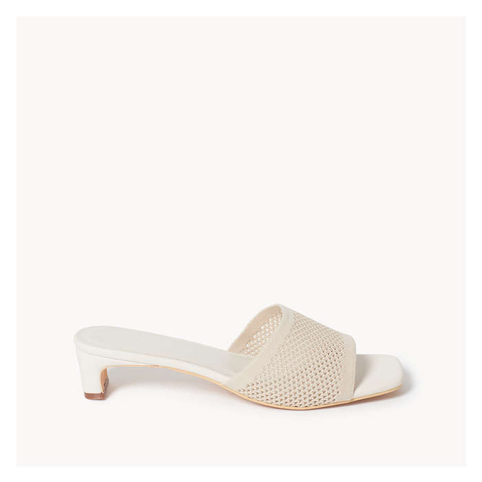 Women's Knit Low Heel Pumps