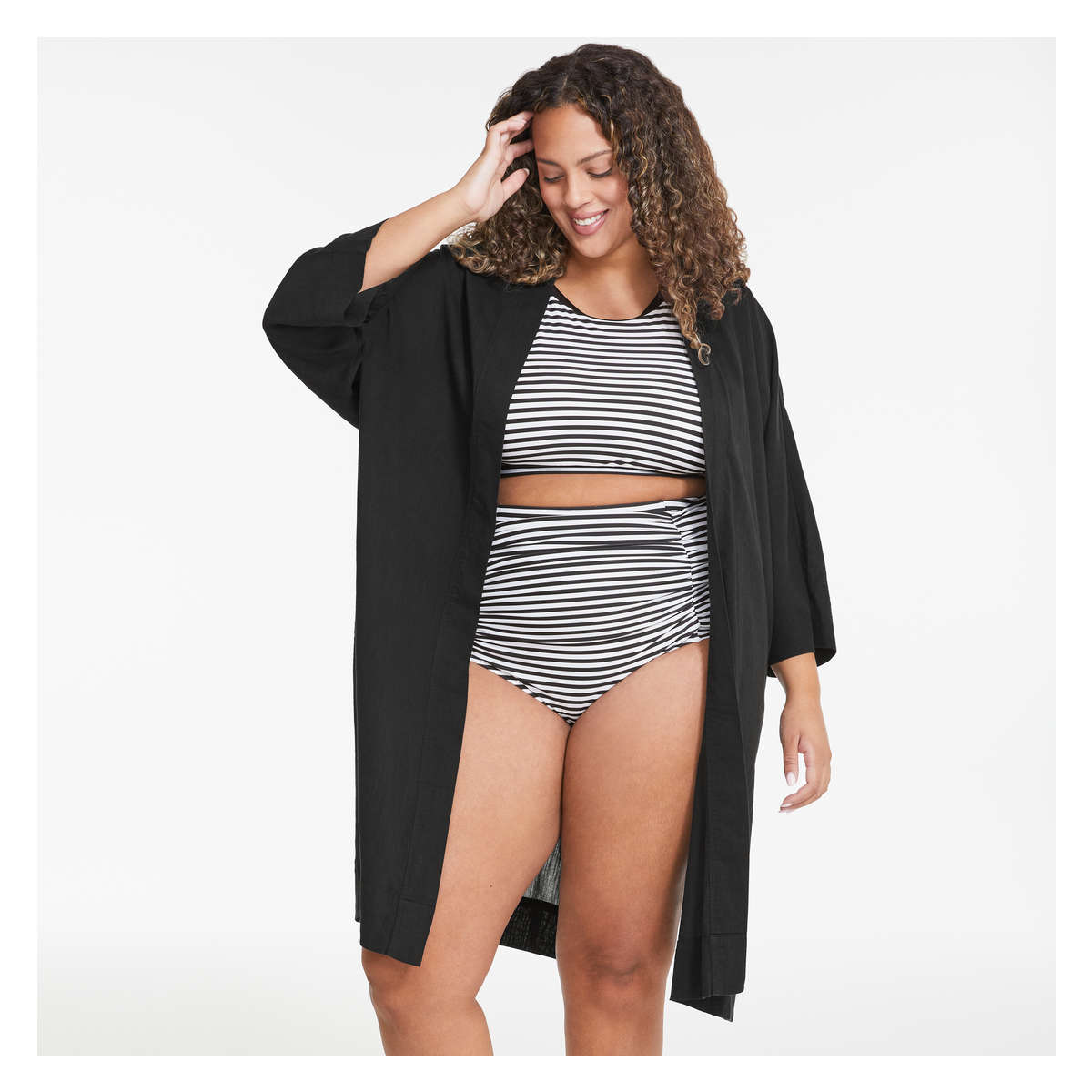 joe fresh swim cover up