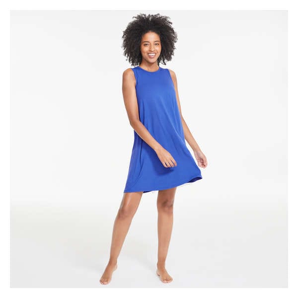 Sleeveless Cover-Up - Blue