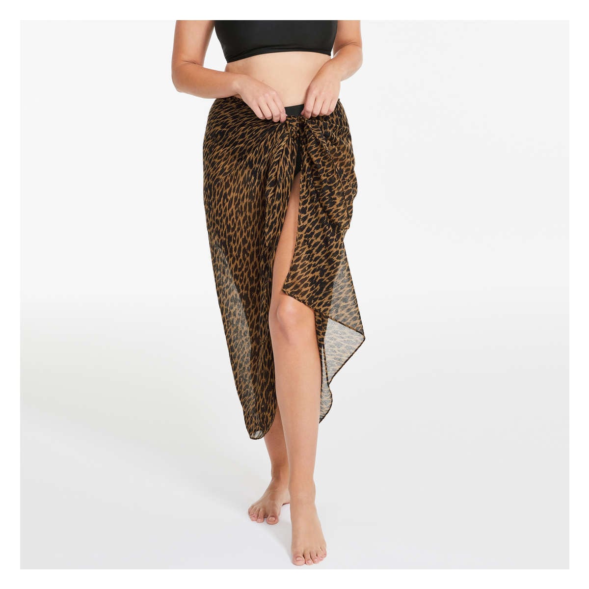 joe fresh leopard skirt