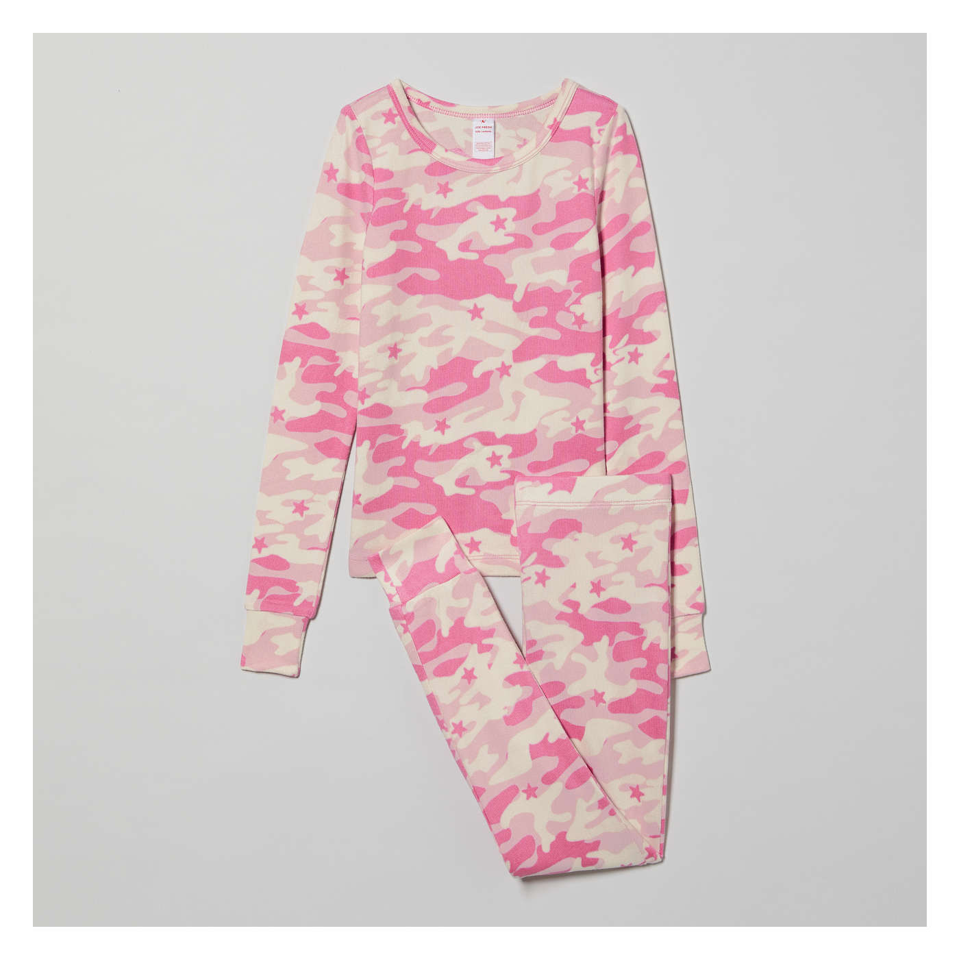 2 Piece Pajama Set in Dark Pink from Joe Fresh