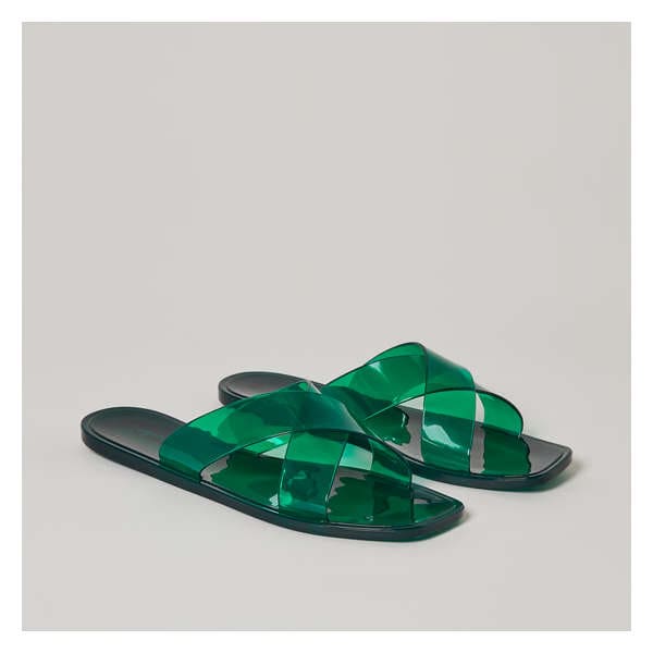 Jelly Slides - Dark Green