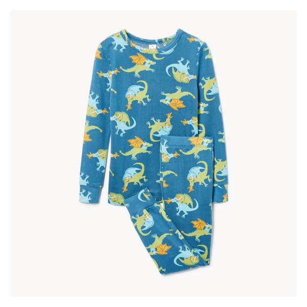Toddler 2 Piece Pajama Set - Dusty Blue