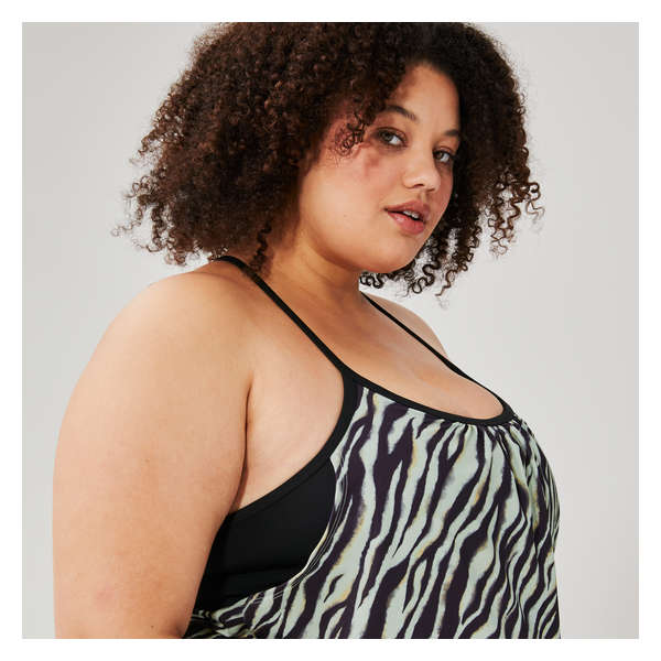 Tankini Femmes+ - Vert pâle