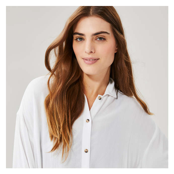 Women's Button-Down Tunic