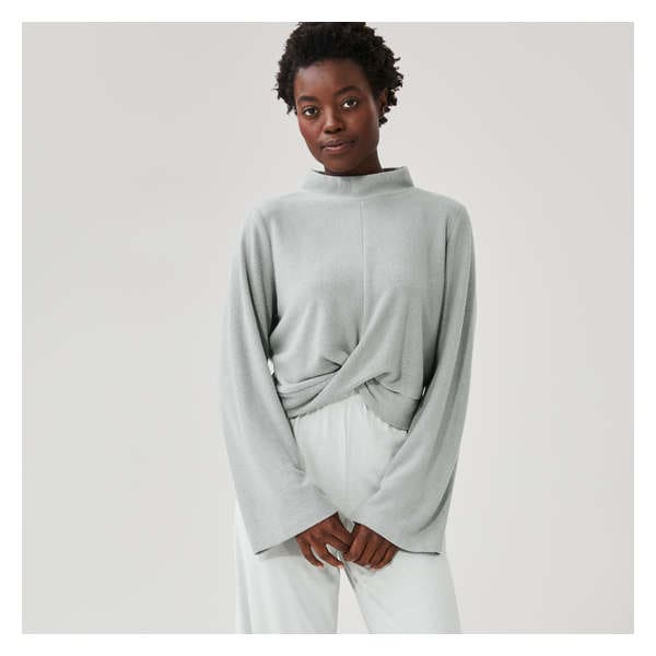 Terry Pajama Pullover - Grey