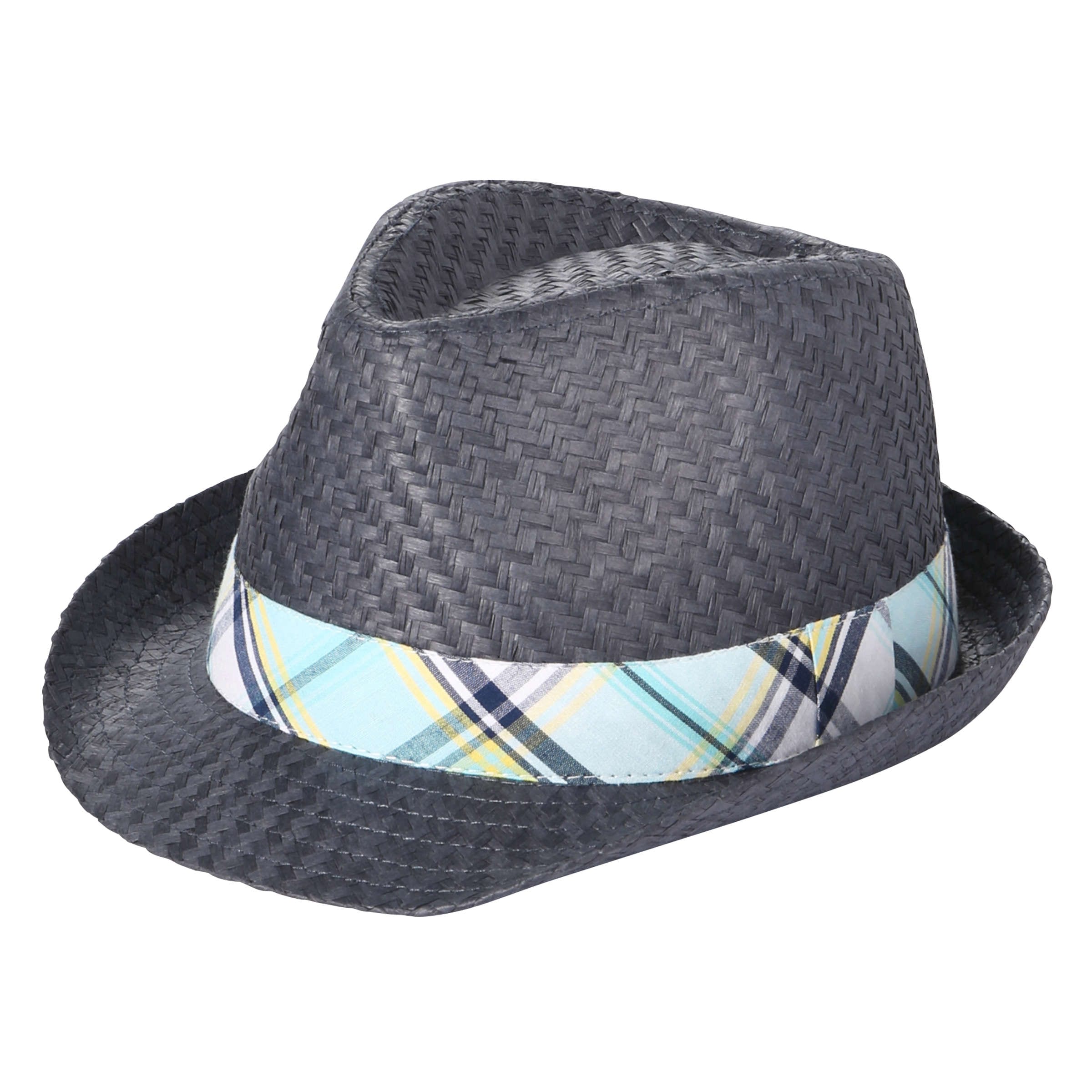 boys straw fedora hat