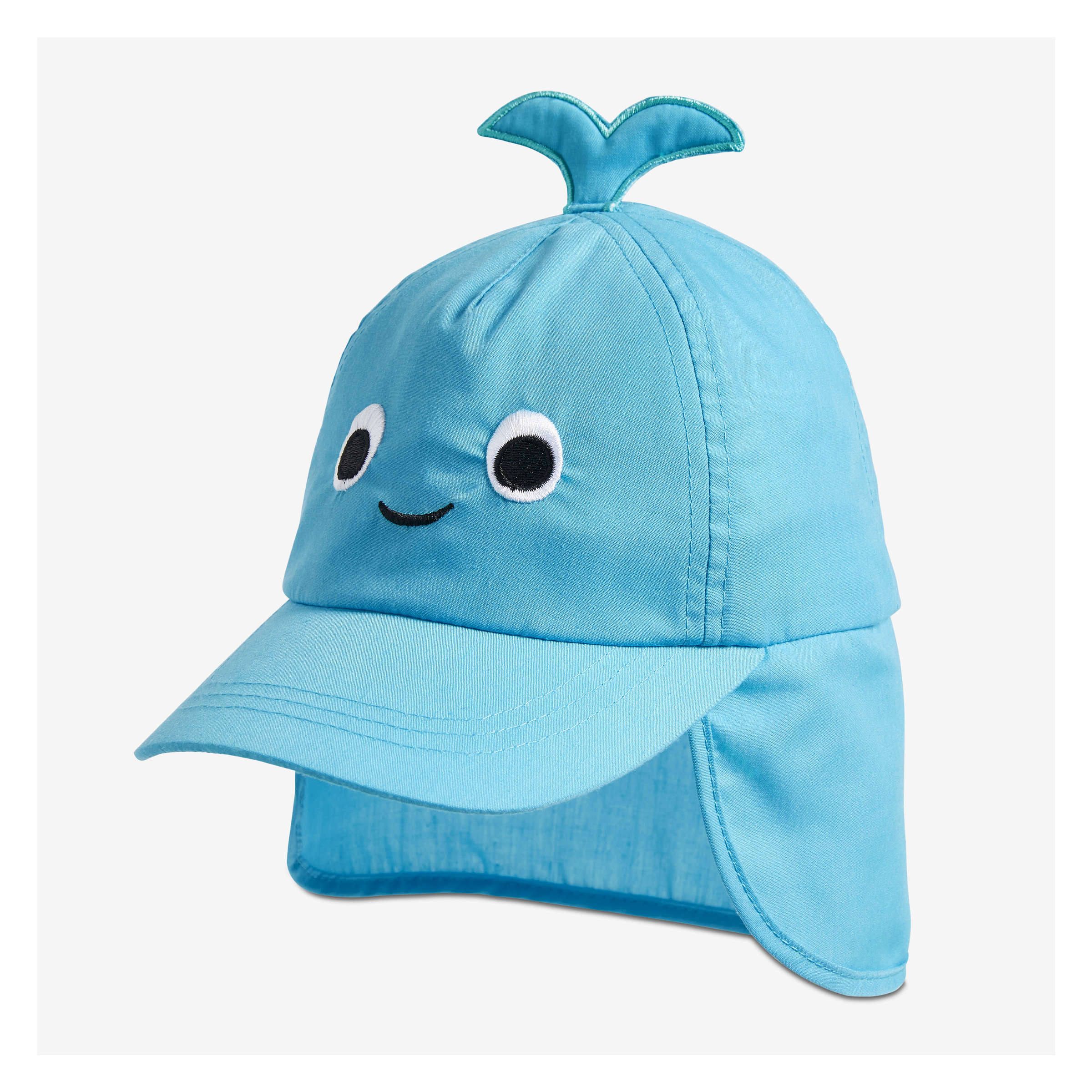 boys sun hat with back flap