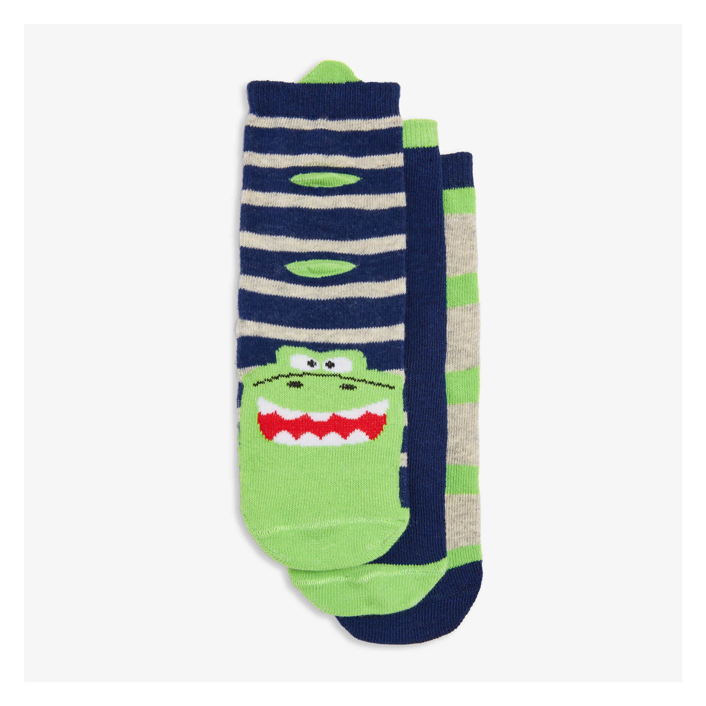 green toddler socks