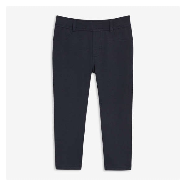 Toddler Girls' Terry Pant - JF Midnight Blue