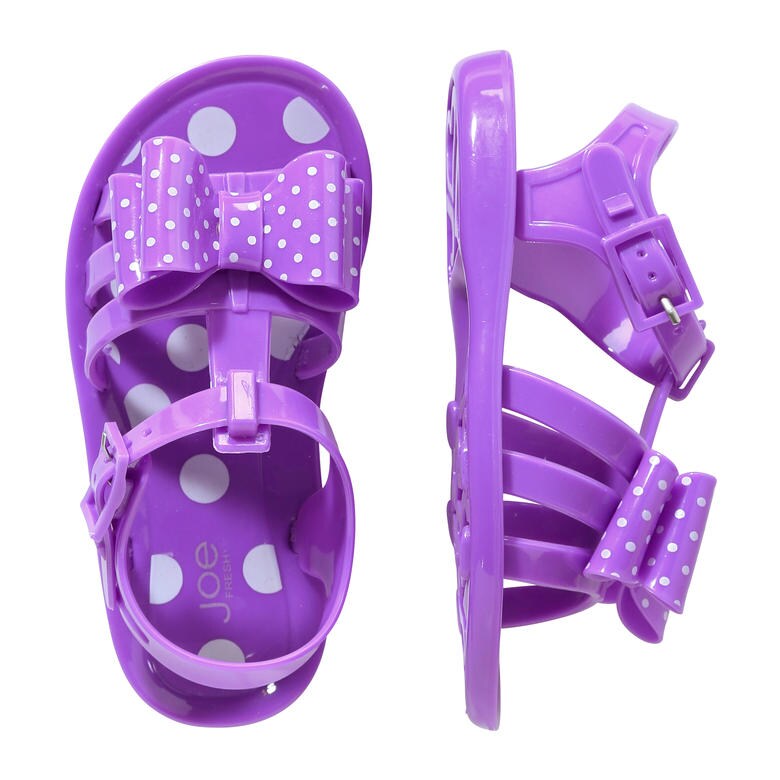 girls jelly sandals