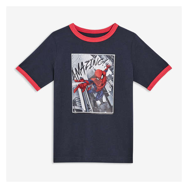 Toddler Marvel Spider-Man Tee - Navy