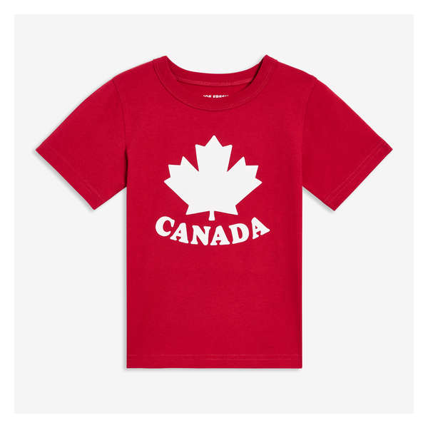 Toddler Boys' Canada Tee - Red