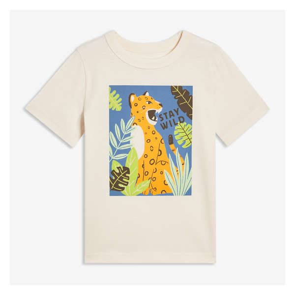 Toddler Boys' Graphic Tee - Ivory