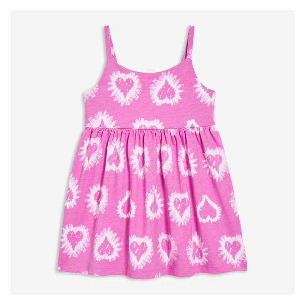 Baby Girls' Back Bow Dress - Mauve