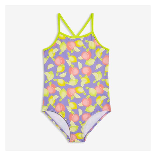 Kid Girls' Printed Swimsuit - Lilac