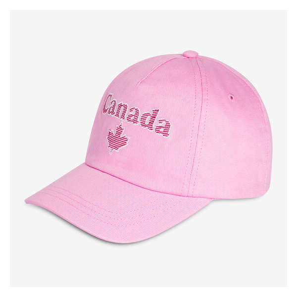 Kid Girls' Canada Baseball Cap - Light Mauve