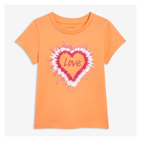 Toddler Girls' Tee - Dusty Orange