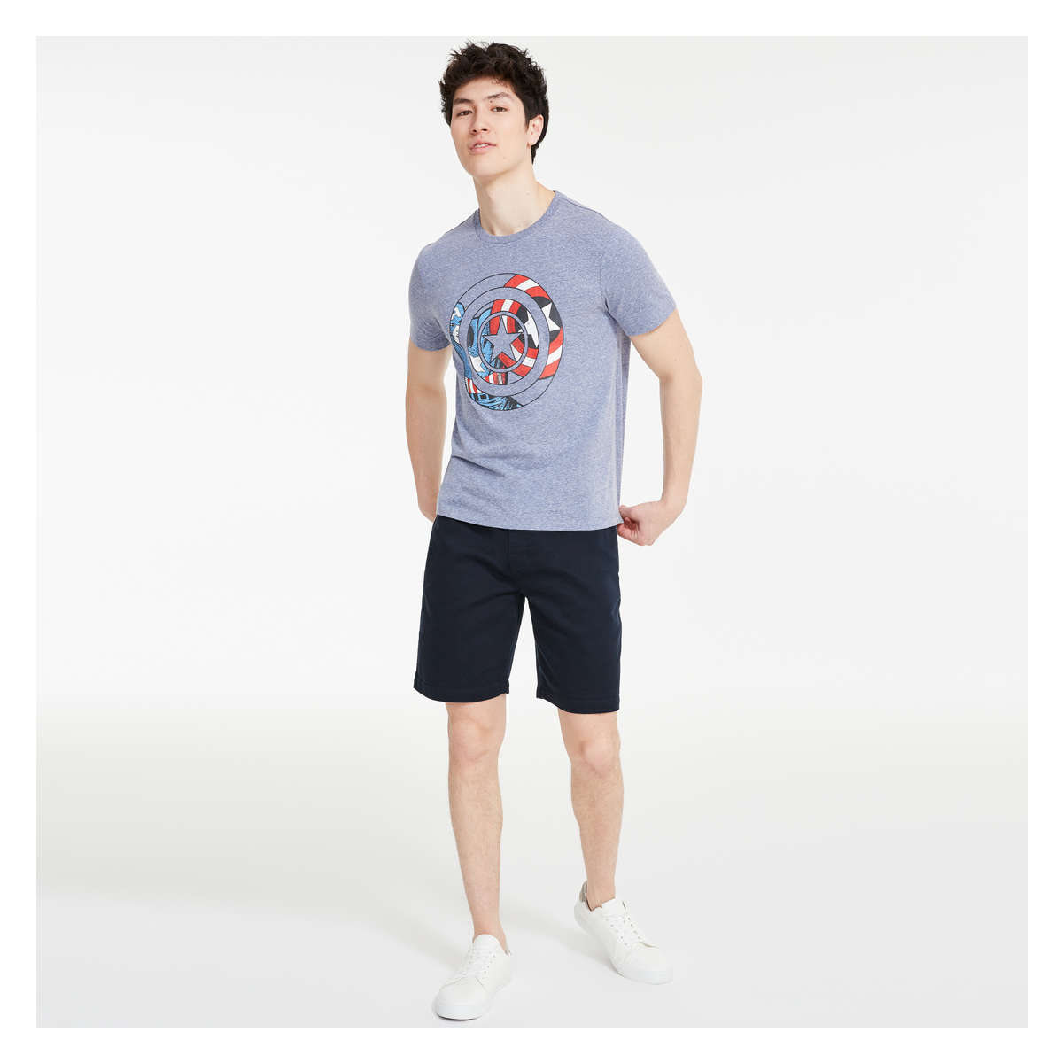 Drawstring Short in Navy from Joe Fresh