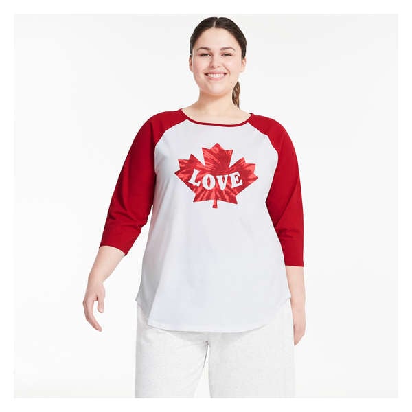 Women+ Canada Long Sleeve - Red