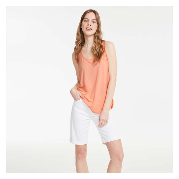 Relaxed-Fit Tank - Peach