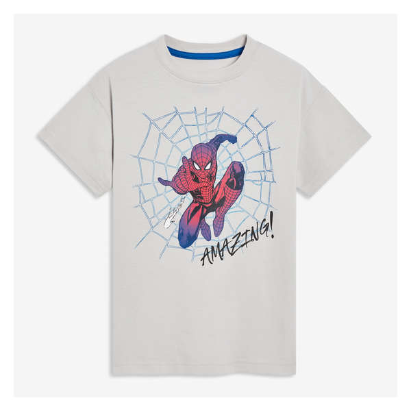 Kid Marvel Spider-Man Tee - Grey