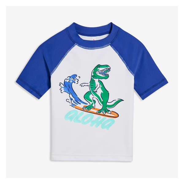 Toddler Boys' Rash Guard - Royal Blue
