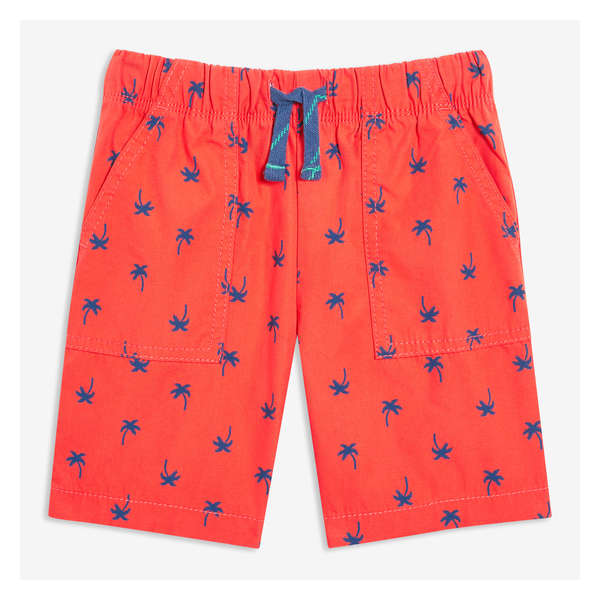 Toddler Boys' Canvas Short - Red