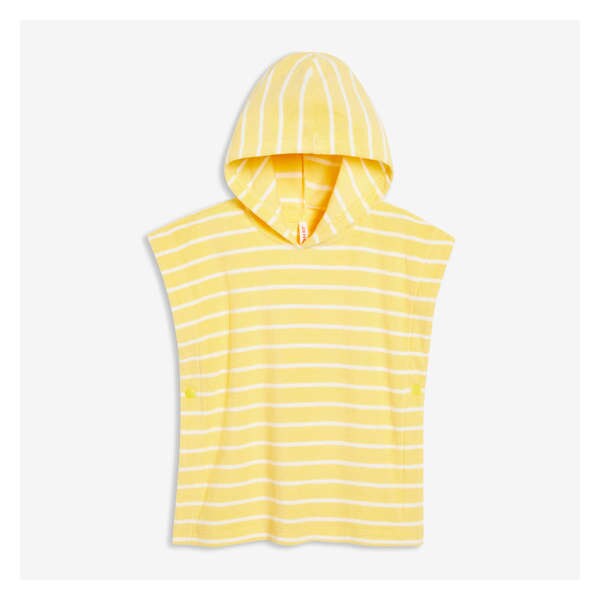 Baby Girls' Hooded Cover-Up - Yellow