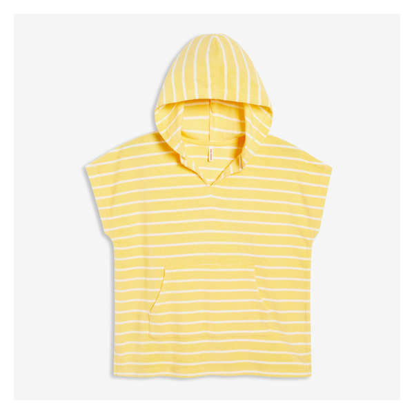 Kid Girls' Hooded Cover-Up - Yellow