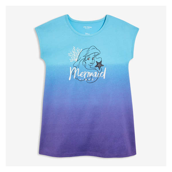 Kid Disney The Little Mermaid Dress - Aqua